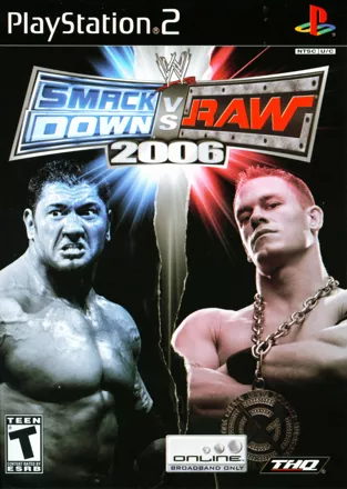 постер игры WWE Smackdown vs. Raw 2006