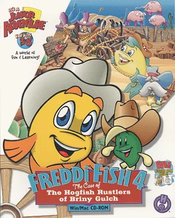 постер игры Freddi Fish 4: The Case of the Hogfish Rustlers of Briny Gulch