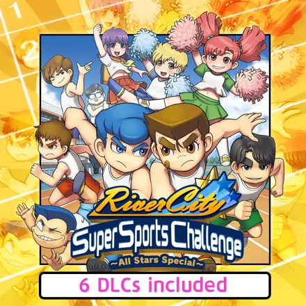 постер игры River City Super Sports Challenge: ~All Stars Special~