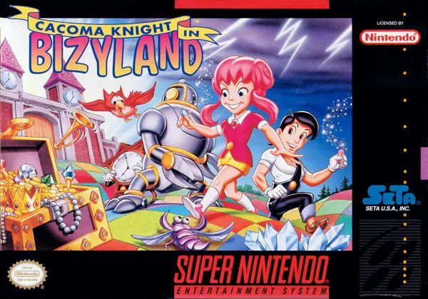 постер игры Cacoma Knight in Bizyland