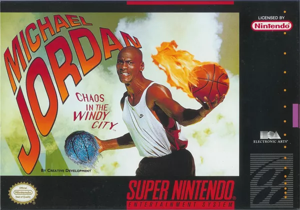 постер игры Michael Jordan:  Chaos in the Windy City