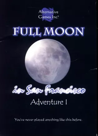 постер игры Full Moon in San Francisco