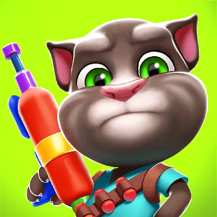 постер игры Talking Tom Camp