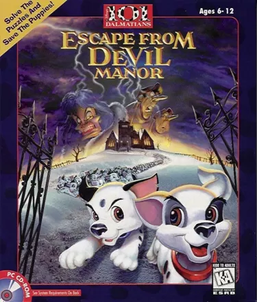 постер игры 101 Dalmatians: Escape From DeVil Manor