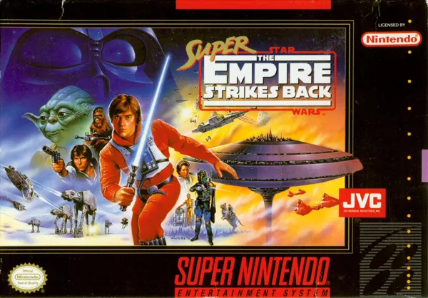 постер игры Super Star Wars: The Empire Strikes Back