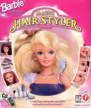 постер игры Barbie Magic Hair Styler