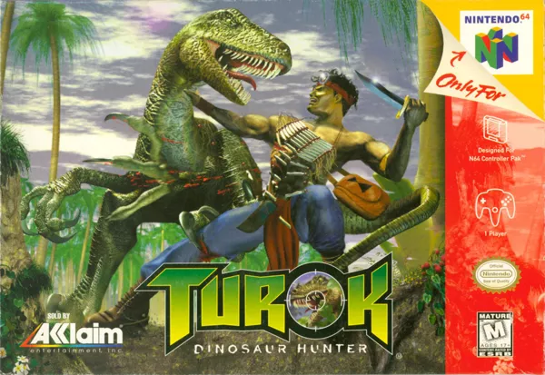 постер игры Turok: Dinosaur Hunter