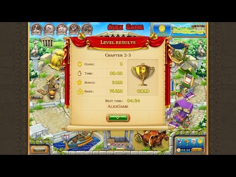 Видео: Farm Frenzy Ancient Rome Chapter 2-3 only GOLD Веселая ферма Древний Рим Глава 2-3 Золото