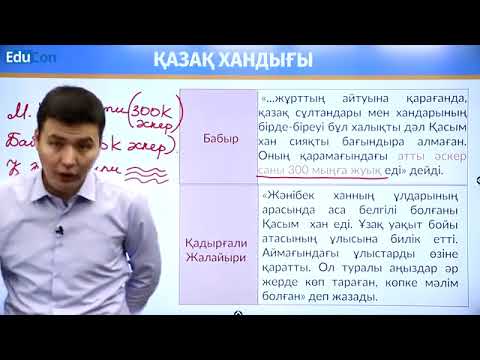 Видео: Қасым хан