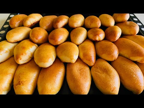 Видео: Пирожки в духовке ! Без молока и без яиц // Sobada pirojki recepti.