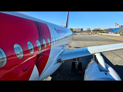 Видео: Superjet 100 а/к Red Wings | Рейс Иркутск — Новокузнецк