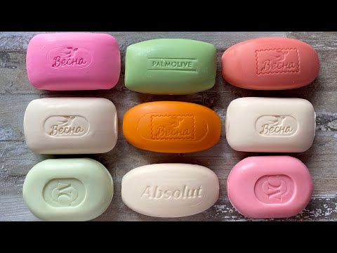 Видео: ASMR Soap cutting | Soap Carving|Резка мыла  | ASMR