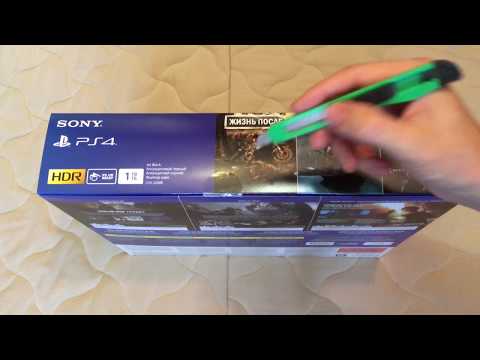 Видео: PS4 Slim Unpacking Распаковка