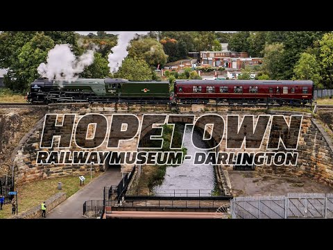 Видео: Внутри железнодорожного музея Хоуптауна | История паровозов раскрыта