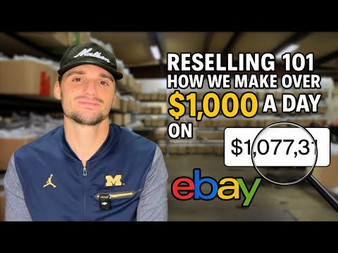 Видео: Основы перепродажи | Как мы зарабатываем более 1000 долларов в день на eBay