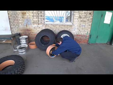 Видео: Тайрлок, установка трубы в покрышку