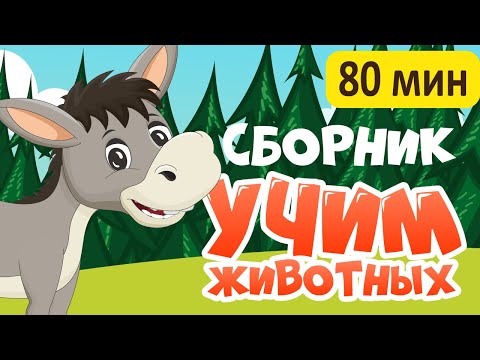 Видео: СБОРНИК! Развивающие мультики про животных для детей