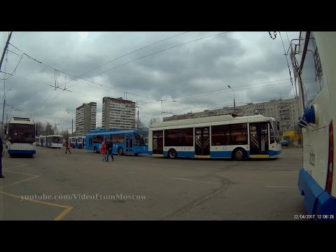 Видео: Троллейбусная площадка на Уссурийской улице // 2017 // 2017