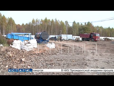 Видео: Разграбление токсичной свалки, под видом строительства площадки для собак, проверила администрация
