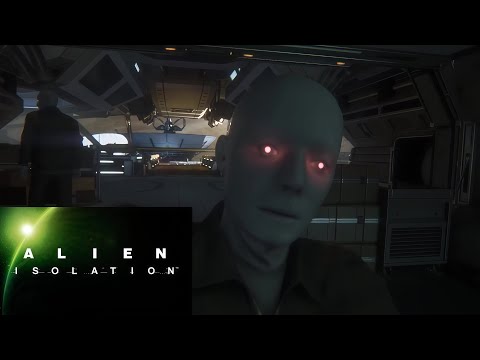 Видео: Нападение агрессивных ведроидов. Alien: Isolation. серия 4.