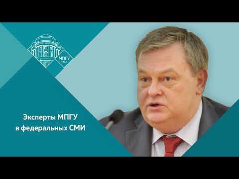 Видео: Е.Ю.Спицын на радио "Говорит Москва". Вторая сталинская пятилетка