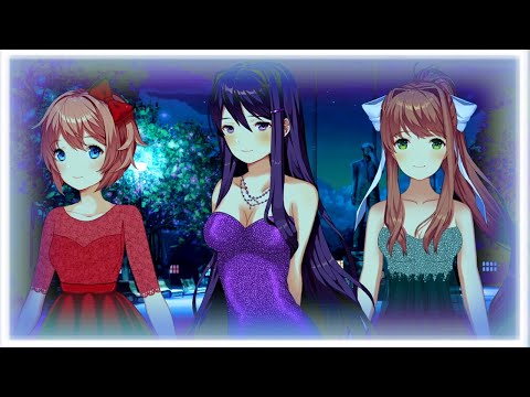 Видео: БАЛ С ДЕВОЧКАМИ ИЗ ЛИТЕРАТУРНОГО КЛУБА! (Чистовик) | Мод для Everlasting Summer | #7