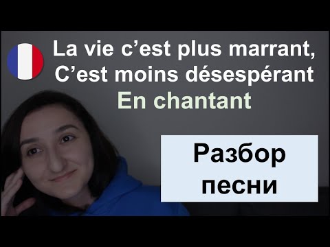 Видео: 🎤Французский по песням. Michel Sardou - En chantant. Разбор песни