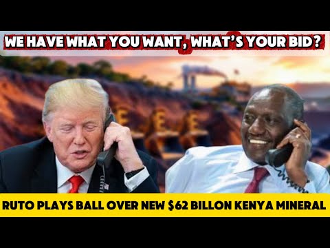 Видео: Открытие редкоземельного элемента стоимостью 62 миллиарда долларов в Кении потрясло мир | Руто ок...
