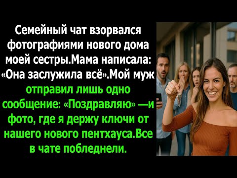 Видео: Мама написала «Она заслужила всё» — пока не увидела моё фото в семейном чате.