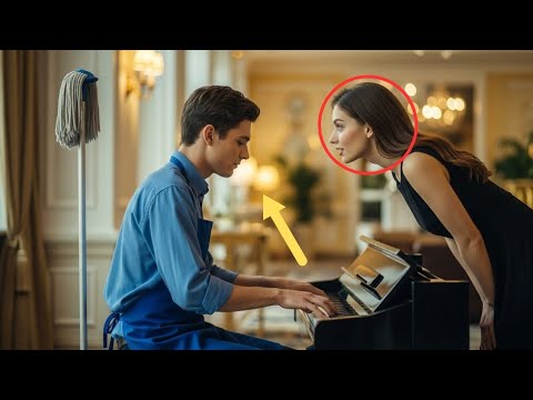 Видео: «Сыграешь Моцарта — и я выйду за тебя! Но уборщик шокировал директора!»
