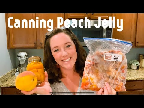 Видео: Узнайте, как приготовить персиковое желе из персиковой кожуры и косточек! 🍑