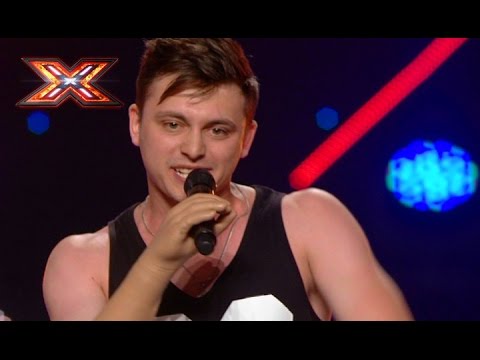 Видео: Леша Кудрявцев. Uptown Funk - Bruno Mars. Х-фактор 7. Четвертый кастинг