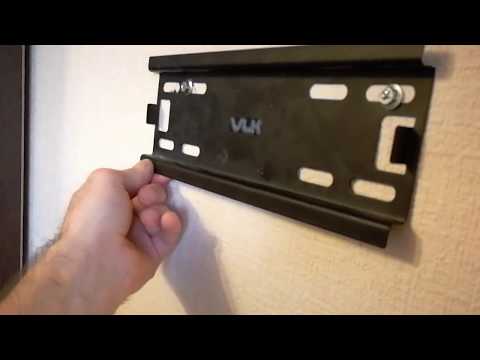 Видео: Как повесить жк-телевизор на стену