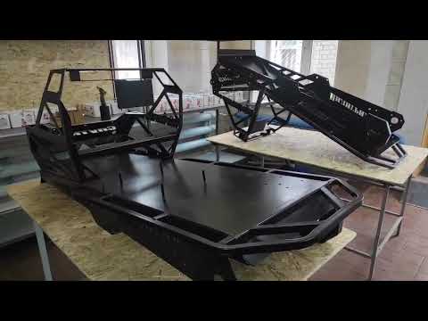 Видео: Только Мы делаем  крутые надежные рамы для наших буксировщиков.