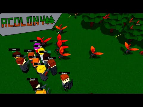 Видео: Симулятор колонии - AColony #10