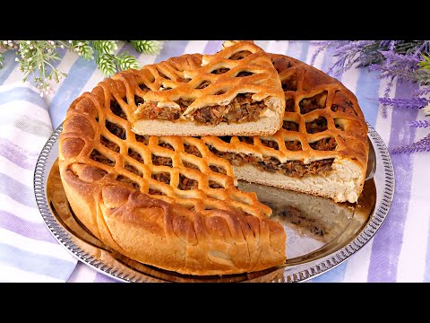 Видео: 🥧Пирог с капустой и грибами! Постное дрожжевое тесто для пирогов, пирожков, рулетов, рогаликов…