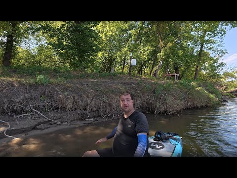 Видео: Большой заплыв на сапборде по Северскому Донцу. От Диченска до Урочища Олинка.