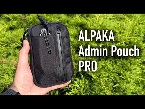 Видео: EDC органайзер ALPAKA Admin Pouch Pro