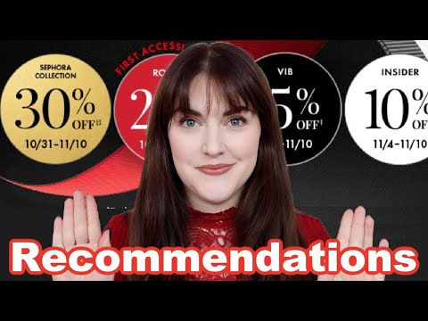 Видео: 🌟 РЕКОМЕНДАЦИИ ПО АКЦИИ SEPHORA SAVINGS 🌟 ОСЕНЬ 2025 | Старые и новые фавориты!