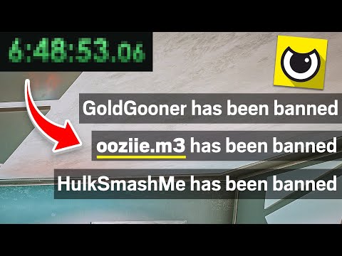 Видео: Официальный скоростной забег к бану — ФИНАЛ