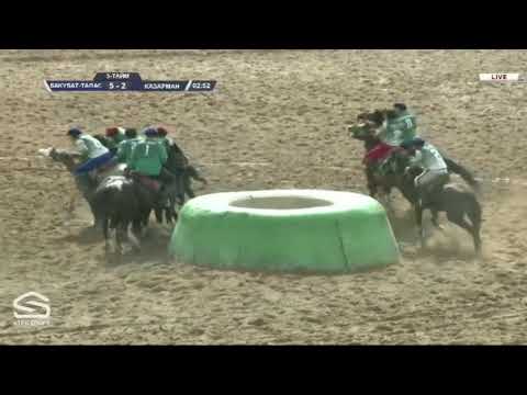 Видео: Бакубат-Талас - Казарман | 3-тайм | Көк бөрү | Түз эфир