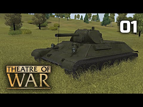 Видео: Theatre of War / Вторая мировая | Кампания за СССР | Танковое сражение #1