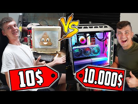 Видео: Компьютер за 10$ против Компьютера за 10.000$! Чей ПК лучше?