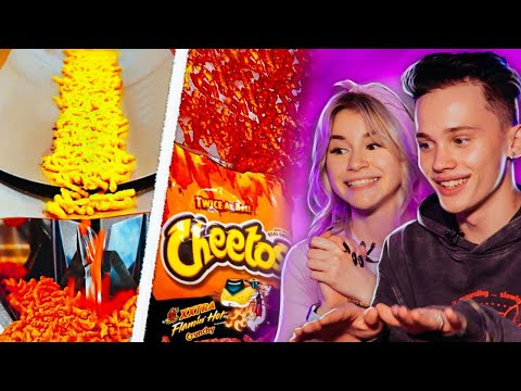 Видео: КАК ПРОИЗВОДЯТ НУТЕЛЛУ и ЧИТОС? 😲 РЕАКЦИЯ на ЕДУ с ДАНЕЙ МИЛОХИНЫМ