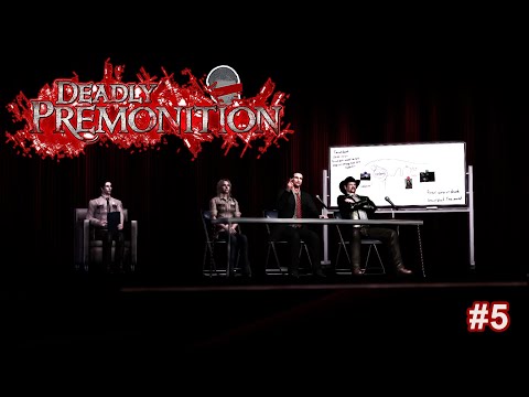 Видео: ПРОБЕГ ИЗ ДОМА или ТЯЖЕСТЬ ПОСЛЕ ХЛЕБА – Deadly Premonition #5 – прохождение игры
