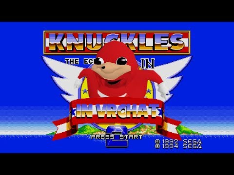 Видео: Оскорбительный Наклс из Уганды | История VRchat Uganda Knuckles