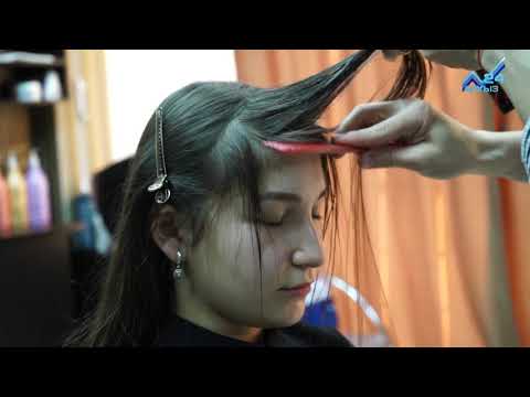 Видео: Полезно знать - Как красиво уложить челку