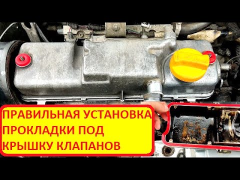 Видео: Замена ПРОКЛАДКИ  КЛАПАННОЙ  КРЫШКИ и на 8 кл  двигателе Ваз 2109,2110,2111,2114,2115,ГРАНТА, КАЛИНА