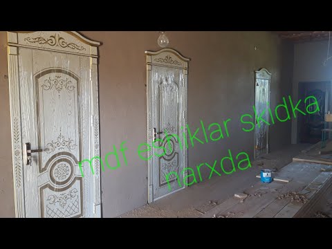 Видео: skidka narxda mdf eshiklar 91 275-05-15#хоразм #tortkul #laminat #shovot