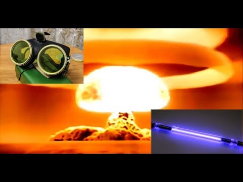 Видео: Самодельная ядерная вспышка.Сила качающая лазер.